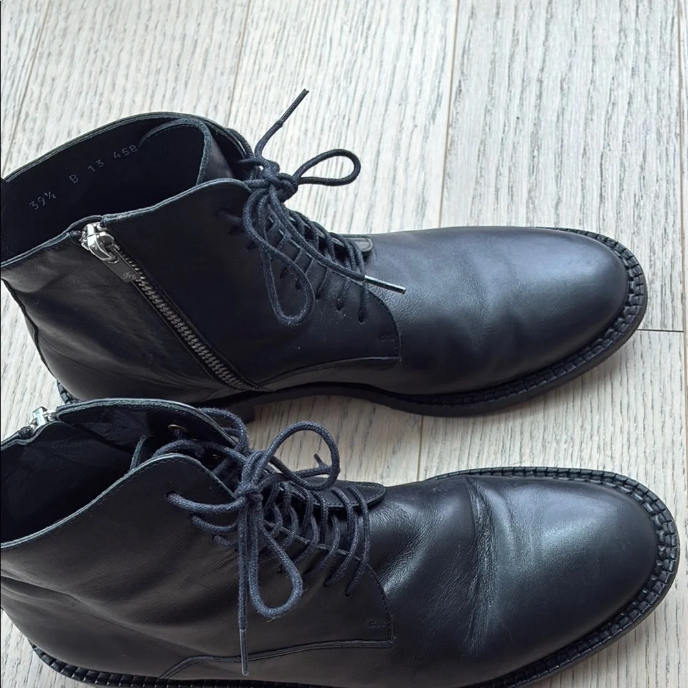 Robert Clergerie Women’s Black Lace Up Boots (sz 39.5) - Picture 8 of 10